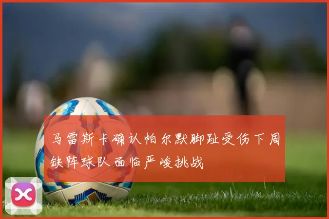 马雷斯卡确认帕尔默脚趾受伤下周缺阵球队面临严峻挑战